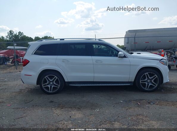 4JGDF7DE0HA850209 2017 MERCEDES-BENZ GLS 550 White Вид задньої частини салону