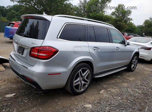 4JGDF7DE1HA805697 2017 MERCEDES-BENZ GLS Silver Tył prawy