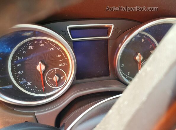 4JGDF7DE1KB212875 2019 MERCEDES-BENZ GLS Black Instrument cluster view