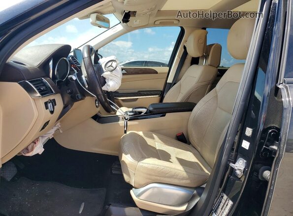 4JGDF7DE1KB212875 2019 MERCEDES-BENZ GLS Black Front interior view