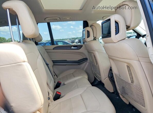 4JGDF7DE1KB212875 2019 MERCEDES-BENZ GLS Black Rear seats view