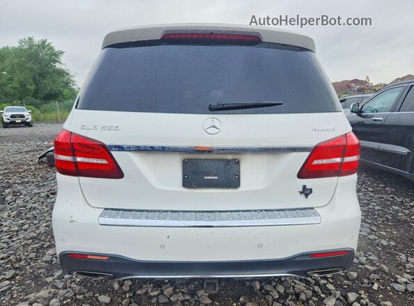 4JGDF7DE3HA969064 2017 MERCEDES-BENZ GLS White Հետևի տեսք