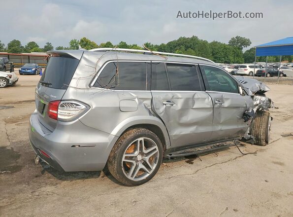 4JGDF7DE4HA744944 2017 MERCEDES-BENZ GLS Silver Հետևի աջ