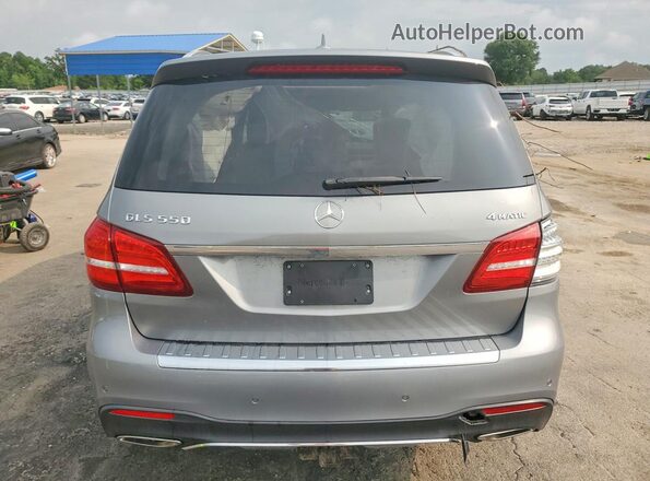 4JGDF7DE4HA744944 2017 MERCEDES-BENZ GLS Silver Հետևի տեսք