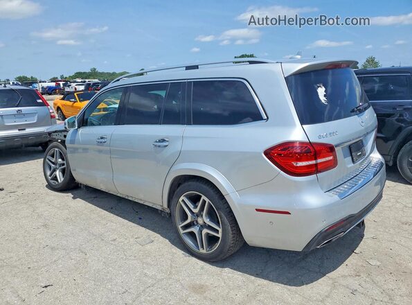 4JGDF7DE4HA800462 2017 MERCEDES-BENZ GLS Silver Задня ліва чверть