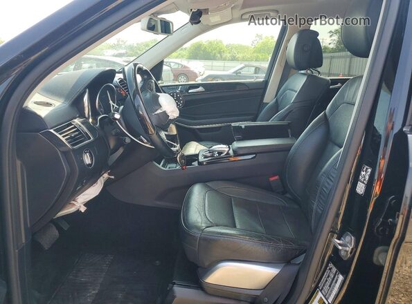4JGDF7DE4JB096585 2018 MERCEDES-BENZ GLS Black Widok wnętrza z przodu