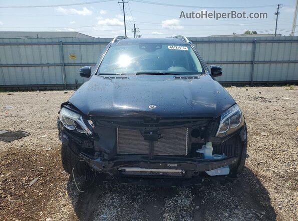 4JGDF7DE4JB096585 2018 MERCEDES-BENZ GLS Black Widok z przodu