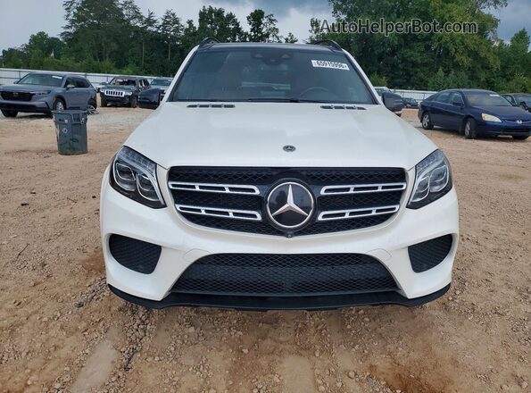 4JGDF7DE5JB033673 2018 MERCEDES-BENZ GLS White Widok z przodu
