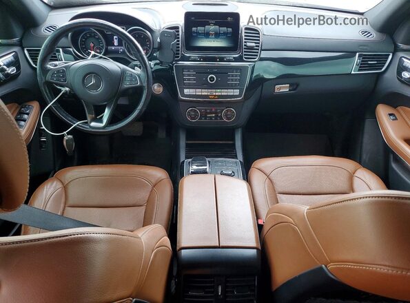 4JGDF7DE5JB033673 2018 MERCEDES-BENZ GLS White Widok deski rozdzielczej