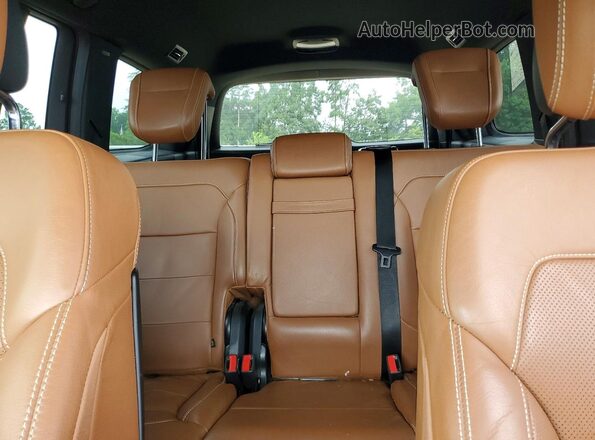 4JGDF7DE5JB033673 2018 MERCEDES-BENZ GLS White Widok tylnych siedzeń