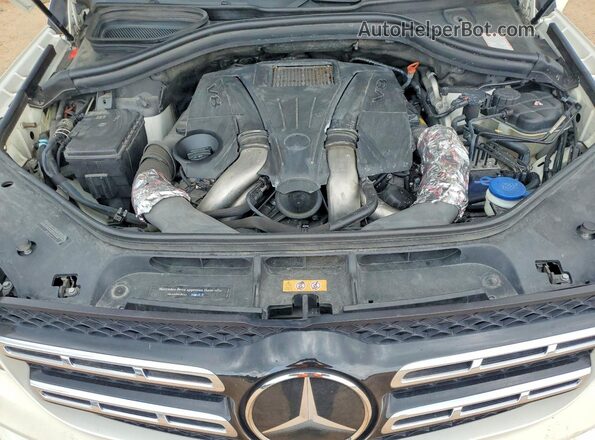 4JGDF7DE5JB033673 2018 MERCEDES-BENZ GLS White Widok komory silnika