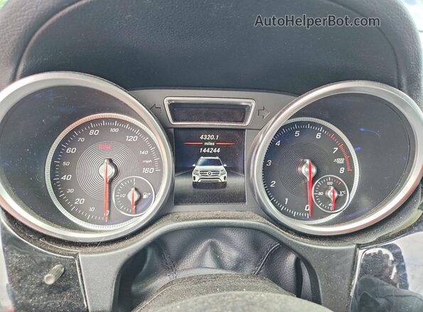 4JGDF7DE6HA809499 2017 MERCEDES-BENZ GLS Blue Instrument cluster view