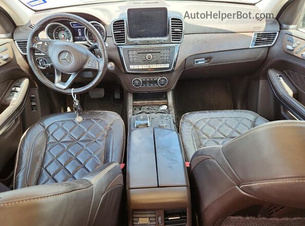 4JGDF7DE6HA876023 2017 MERCEDES-BENZ GLS White Առջևի վահանակի տեսք