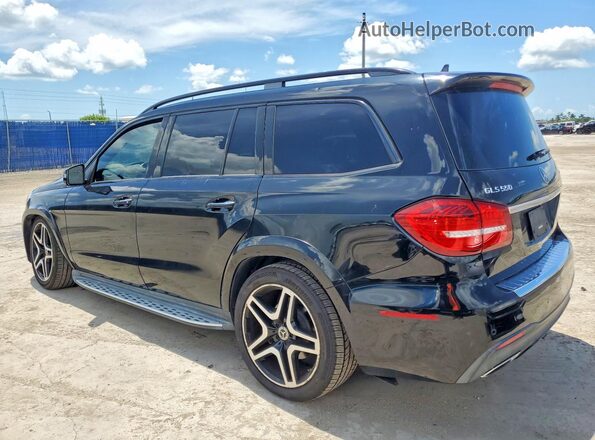 4JGDF7DE7HA906985 2017 MERCEDES-BENZ GLS Black Trasero izquierdo
