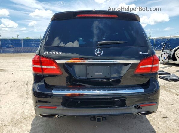 4JGDF7DE7HA906985 2017 MERCEDES-BENZ GLS Black Vista trasera