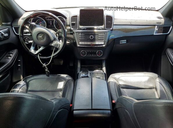 4JGDF7DE7HA906985 2017 MERCEDES-BENZ GLS Black Vista del salpicadero