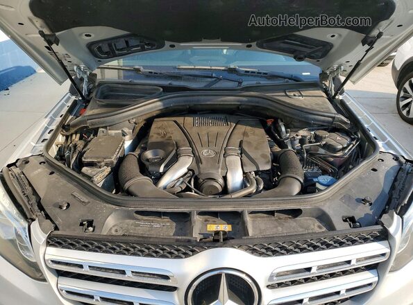 4JGDF7DE8HA989553 2017 MERCEDES-BENZ GLS Silver Вид задньої частини салону