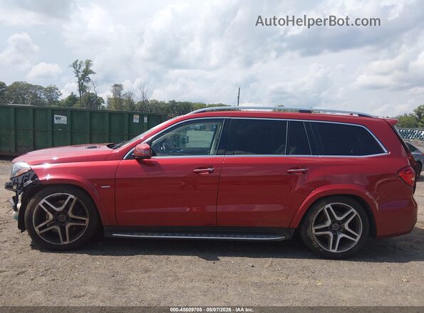 4JGDF7DE8KB224358 2019 MERCEDES-BENZ GLS 550 Red 