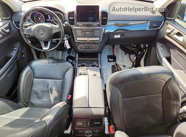 4JGDF7DE9JB137065 2018 MERCEDES-BENZ GLS White Widok deski rozdzielczej