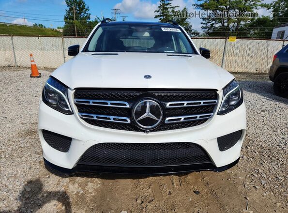 4JGDF7DE9JB137065 2018 MERCEDES-BENZ GLS White Widok z przodu