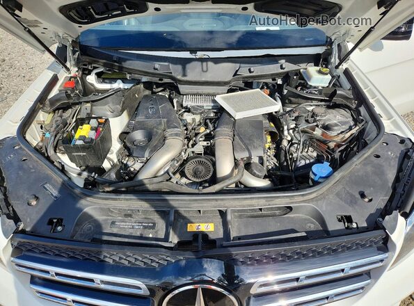 4JGDF7DE9JB137065 2018 MERCEDES-BENZ GLS White Widok komory silnika
