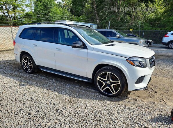 4JGDF7DE9JB137065 2018 MERCEDES-BENZ GLS White Przód prawy