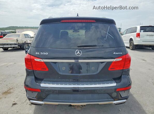 4JGDF7DEXGA699619 2016 MERCEDES-BENZ GL-CLASS Black Հետևի տեսք