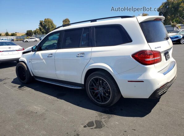 4JGDF7FE8HA805127 2017 MERCEDES-BENZ GLS White Հետևի ձախ