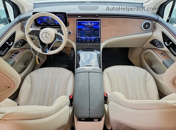 4JGDM2DB0PA009150 2023 MERCEDES-BENZ EQS White Dashboard view