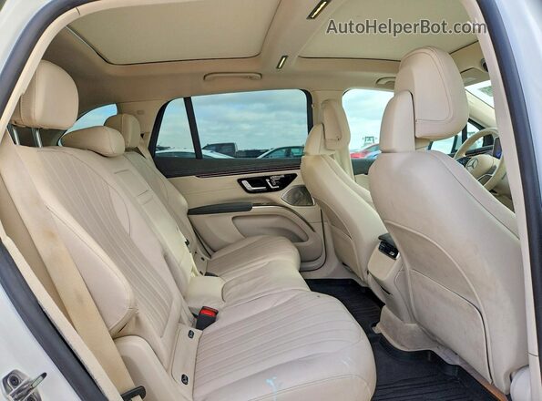 4JGDM2DB0PA009150 2023 MERCEDES-BENZ EQS White Rear interior view