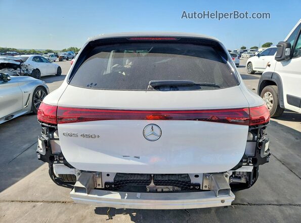 4JGDM2DB6PA006530 2023 MERCEDES-BENZ EQS White Vista trasera
