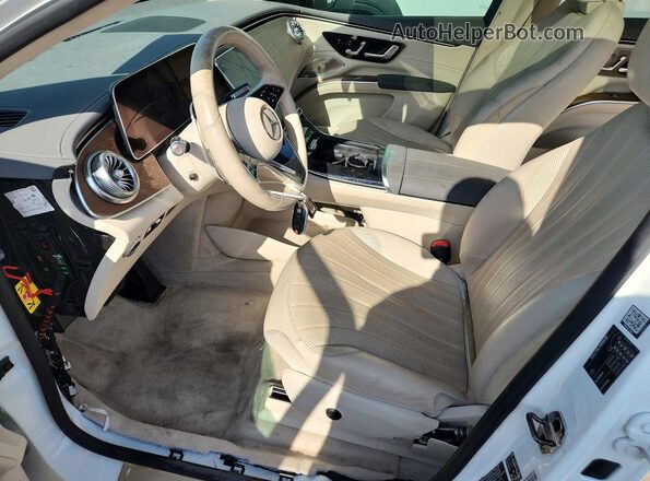 4JGDM2DB6PA006530 2023 MERCEDES-BENZ EQS White Vista interior delantera