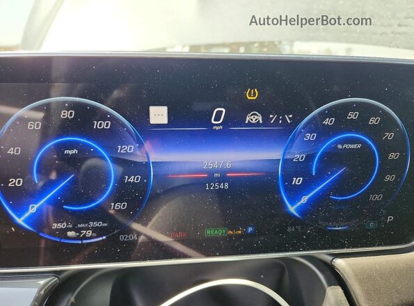 4JGDM2EB7PA029877 2023 MERCEDES-BENZ EQS Серебряный Вид щитка приборов