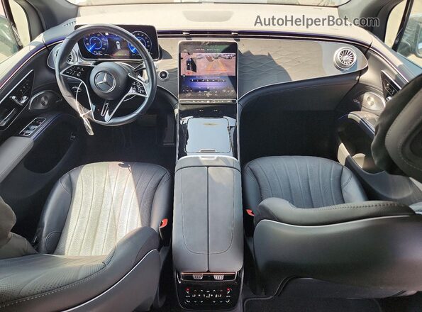 4JGDM2EB7PA029877 2023 MERCEDES-BENZ EQS Серебряный Вид панели приборов