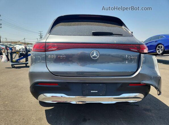 4JGDM2EB7PA029877 2023 MERCEDES-BENZ EQS Серебряный Вид сзади
