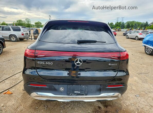 4JGDM2EBXPA027802 2023 MERCEDES-BENZ EQS Black უკანა ხედი