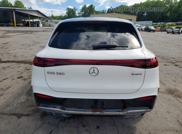 4JGDM4EB1PA014447 2023 MERCEDES-BENZ EQS White Вид ззаду