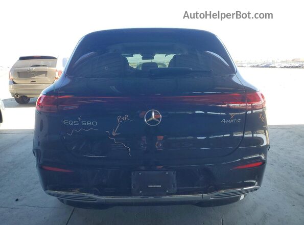 4JGDM4EB6PA022673 2023 MERCEDES-BENZ EQS Black Вид ззаду