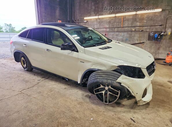 4JGED6EB0GA015783 2016 MERCEDES-BENZ GLE White Передня права чверть