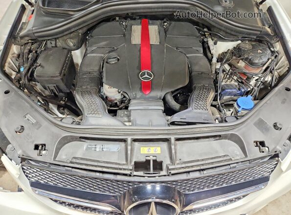 4JGED6EB0GA015783 2016 MERCEDES-BENZ GLE White Вид підкапотного простору