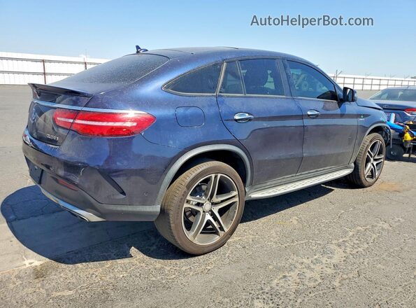 4JGED6EB0GA031739 2016 MERCEDES-BENZ GLE Blue Trasero derecho