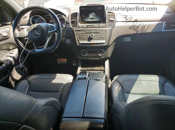 4JGED6EB0GA031739 2016 MERCEDES-BENZ GLE Blue Vista del salpicadero