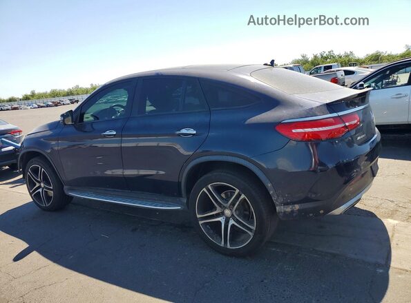 4JGED6EB0GA031739 2016 MERCEDES-BENZ GLE Blue Trasero izquierdo