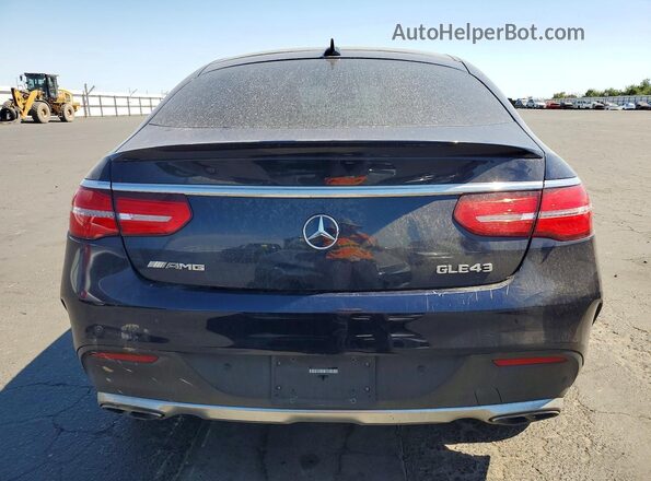 4JGED6EB0GA031739 2016 MERCEDES-BENZ GLE Blue Vista trasera
