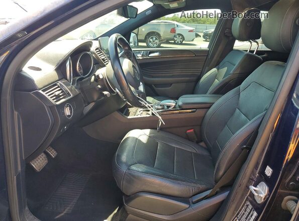 4JGED6EB0GA031739 2016 MERCEDES-BENZ GLE Blue Vista interior delantera