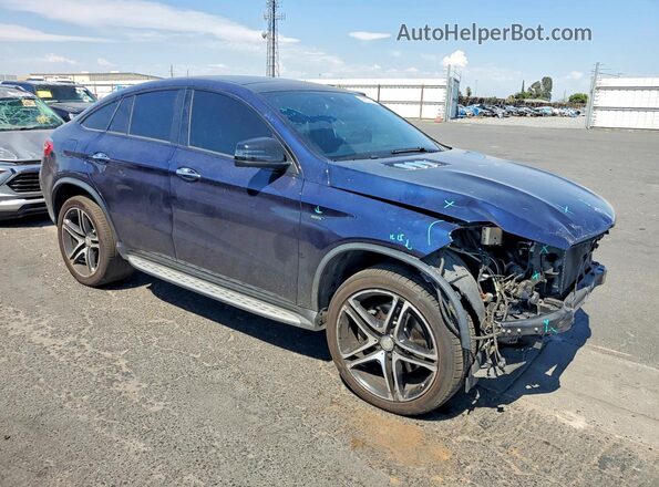 4JGED6EB0GA031739 2016 MERCEDES-BENZ GLE Blue Delantero derecho