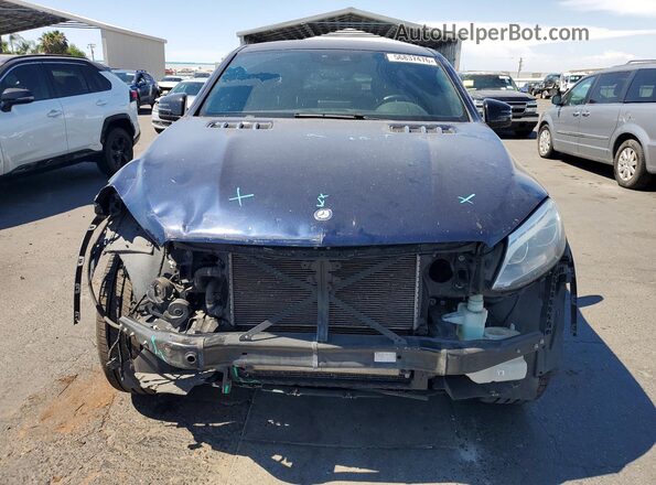 4JGED6EB0GA031739 2016 MERCEDES-BENZ GLE Blue Vista frontal