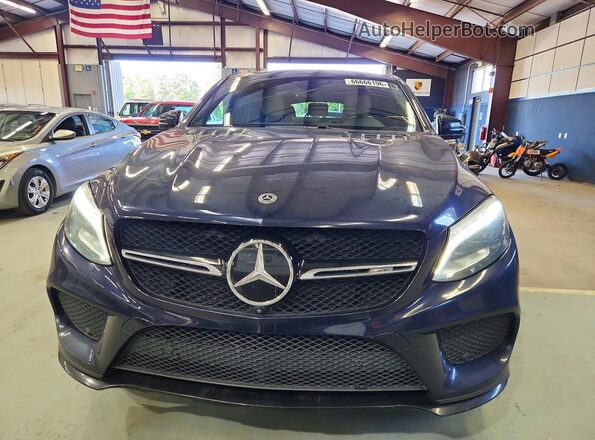 4JGED6EB0KA134832 2019 MERCEDES-BENZ GLE Синий Вид щитка приборов