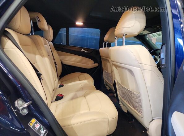 4JGED6EB0KA134832 2019 MERCEDES-BENZ GLE Синий 