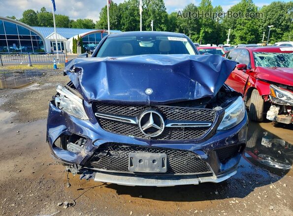 4JGED6EB1GA011533 2016 MERCEDES-BENZ GLE Blue Vista frontal
